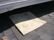 Carpet tile is not an approved method of waterproofing a roof